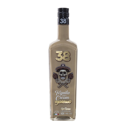 Tequila 38 Coffee Cream 700ml 15% vol.