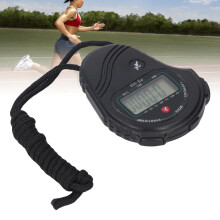 Waterproof Digital Sports Stopwatch 150mAh Large Display Handheld Timer