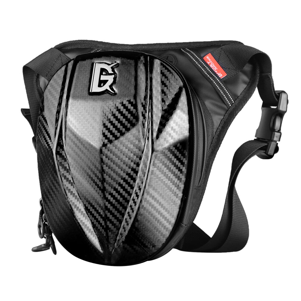 Adjustable Dual Strap Drop Leg Bag With Quick Access Pockets For Motorcycle Hiking Traveling Fishing 9113335301610