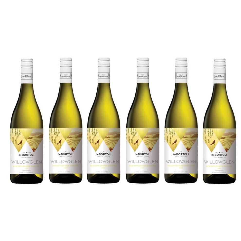 Willowglen De Bortoli Gewurztraminer Riesling Wine, 6 X 75Cl White