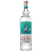 CAZADORES Tequila Blanco, 40% ABV, 70cl / 700ml, Double-Distilled Alcohol Made with 100% Blue Weber Agave