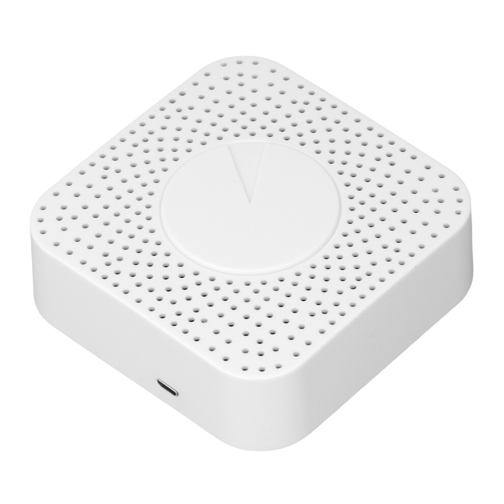 Smart Wifi Air Quality Tester Co2 Hcho Voc Temp Humidity Pm2.5 White 4631383172648