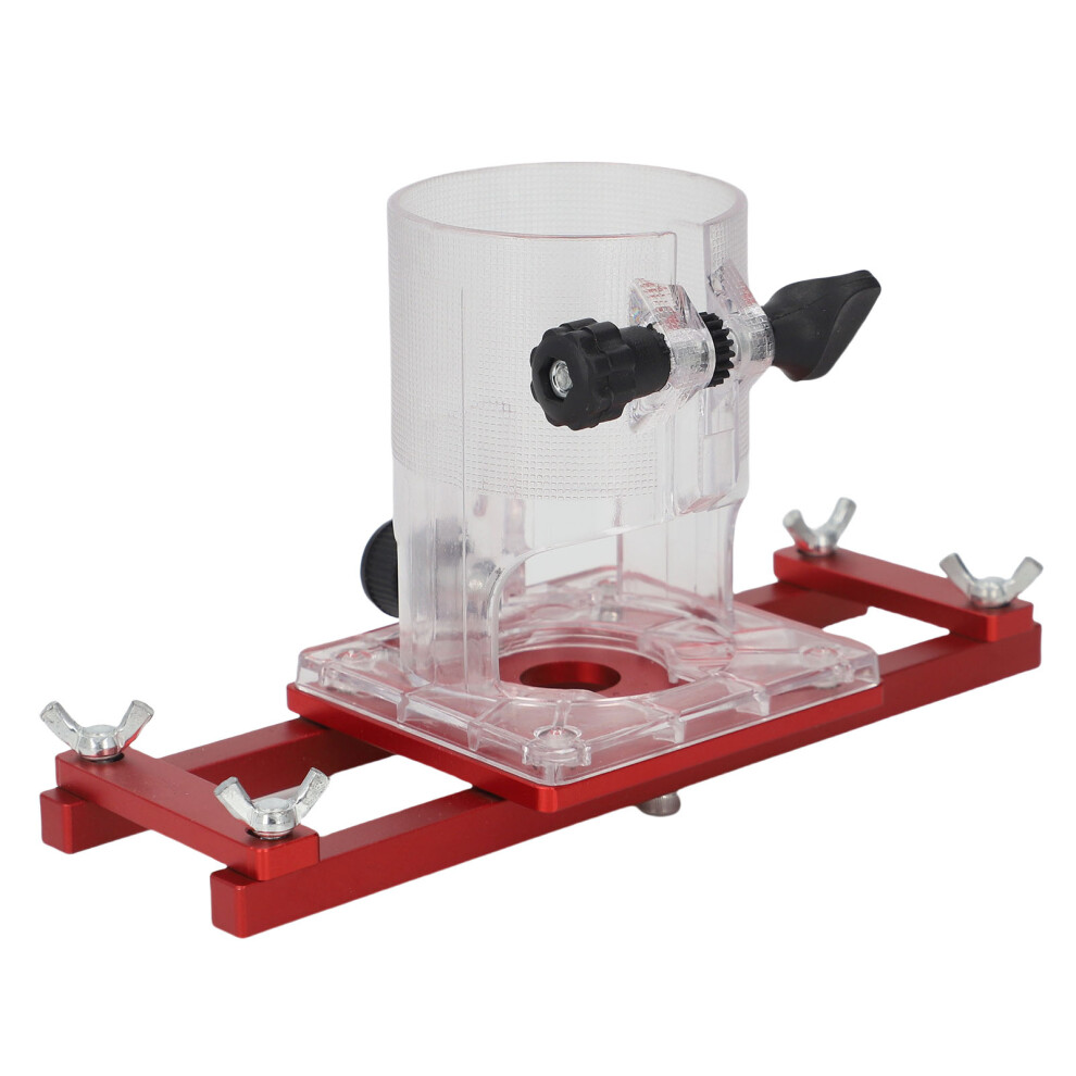 Wood Trimmer Router Base 2-In-1 65Mm For Chamfering, Slotting, Edging 7901383172885