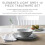 Denby Denby - Elements Light Grey Dinner Set For 4 - 12 Piece Ceramic Tableware Set - Dishwasher Microwave Safe Crockery Set - 4 x Dinner Plates, 4 x Medium 2