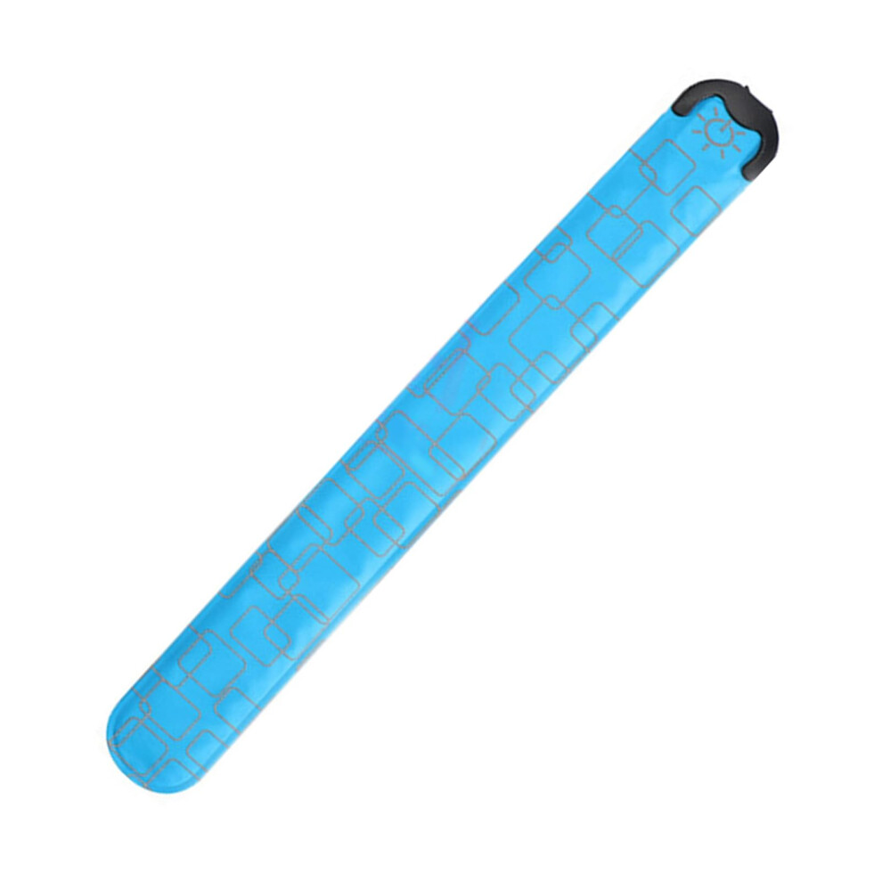 Rechargeable Led Armband For Night Running Cycling Walking Jogging Adjustable Bracelet Blue 9113335301801