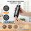 AIKARO - Electric Salt and Pepper Mill Automatic Spice Grinder, Battery Operated 5