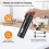 AIKARO - Electric Salt and Pepper Mill Automatic Spice Grinder, Battery Operated 4