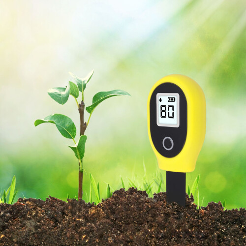 Bodenfeuchtigkeitsmessgerät ABS tragbares Hygrometer CR2032 1