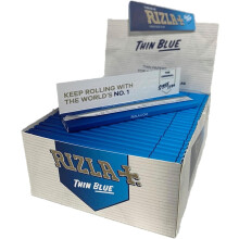 Rizla King Size Blue Rolling Paper Full Box Of 50 Packs