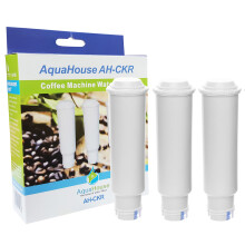 3X AquaHouse AH-CKR Water Filter cartridges Compatible with Krups & Compatible with Melitta Pro Aqua Coffee Makers