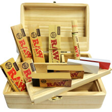 Rolling Supreme Medium Wooden Rolling Box King Size Papers Filter Tips