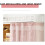 Pink Bunk Bed Blackout Privacy Curtain with Hooks for College Dorm, Light Blocking Panel 59x78 4