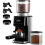 SHARDOR Conical Burr Coffee Grinder Electric for Espresso with Precision Electronic Timer, Touchscreen Adjustable Coffee Bean Grinder with 51 Precise 1