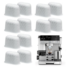 Coffee Filters for Ninja Luxe Cafe, 12 Pack Activated Carbon Water Filter for Ninja Coffee Machine Accessories, Compatible with Ninja Luxe Caf?