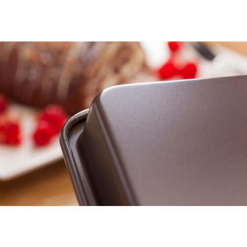 Judge Judge Swiss Roll Tin, 32 x 23 x 2.5 cm, Steel, Grey 2