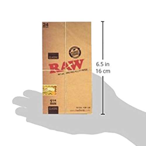 Raw Classic 1 1/4 Smoking Papers 24 Count 1