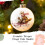 Wrendale Royal Worcester Wrendale Designs The Sleigh Ride Ceramic Fox Bauble, White 2