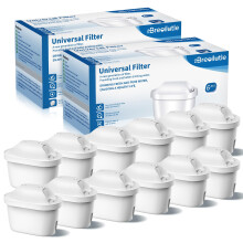 BREOILUTLE Water Filter Cartridges Compatible with Brita? Marella? Jug Kettle, Water Filter Replacement for Brita? Maxtra+? Plus Maxtra Pro? All-in-1
