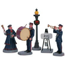 Lemax Christmas Village Christmas Band Set Of 5-62323