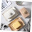 Ceramic Butter Dish with Lid Rectangular Keeps Butter Fresh Elegant Design Microwave Safe for Kitchen and Hotel 3