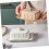 Ceramic Butter Dish with Lid Rectangular Keeps Butter Fresh Elegant Design Microwave Safe for Kitchen and Hotel 4