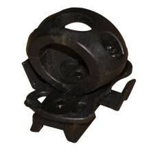 1.2' Quick Release Tactical Helmet Flashlight Mount Clamp for FAST MICH IBH Rail Helmets