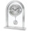Acctim Acctim 36757 Bathgate Glass Pendulum Mantel Clock, Silver 5