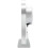 Acctim Acctim 36757 Bathgate Glass Pendulum Mantel Clock, Silver 3