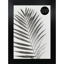 pf+a REAL GLASS A5 Frame - Black A5 Photo Frame - Glass A5 Picture Frame - Portrait & Landscape - Wall & Stand Display