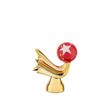 Alessi Figurine in porcelain Hand-decorated
