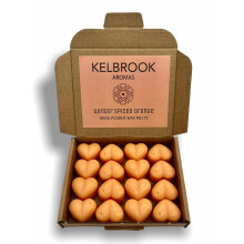 Wax Melts - Winter Spiced Orange | 16 Pack | Strong Scented | Made in The UK | Plastic Free | Vegan