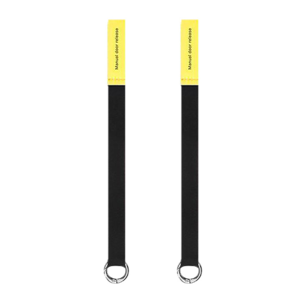 Car Emergency Door Release Nylon Pull Rope Lanyard, Durable Rear Door Emergency Pull Strap For Vehicle Quick Exit 9113335302815