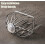 2 Pack Stainless Steel Gutter Guard Downspout Strainer 2x3 Inch Leaf and Debris Protector 2
