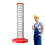 Tile Leveling Tool with Built‑in Bubble Level and Adjustable Height Ruler for Wall and Floor 1