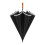 153CM Extra Large Windproof Golf Umbrella with DoubleLayer Canopy, Reflective Strip and Automatic Open  Black 1