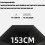 153CM Extra Large Windproof Golf Umbrella with DoubleLayer Canopy, Reflective Strip and Automatic Open  Black 3
