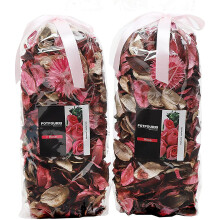 Qingbei Rina Pot pourri,Rose Scented Pot pourri Dried Flower, Pink Decorative Bowl Vase Filler, Home Fragrance Sachets,2 Bags/240g