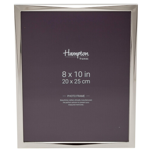 Hampton Frames Photo Frame, Silver, 8x10 (20x25cm)
