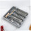 Expandable Silverware Organizer Tray with MultiCompartment Layout for Kitchen Utensils 2