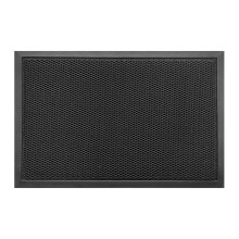 Nicoman 3D Mesh Door Mat, Heavy-Duty Dirt Trapper Floor Matt for Indoor/Outdoor, Entrance Patios Garden Garages, Low-Profile, Non-Slip, Machine