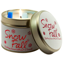 Lily-Flame Snowfall Tin, Pink