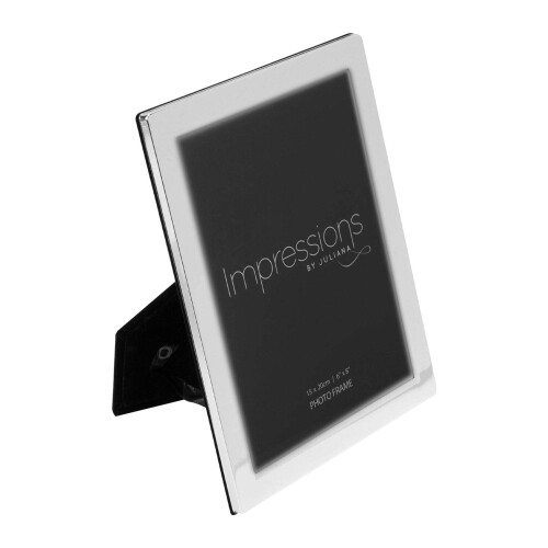Silverplated Photo Frame Flat Edge 6x8 (362068S) 1