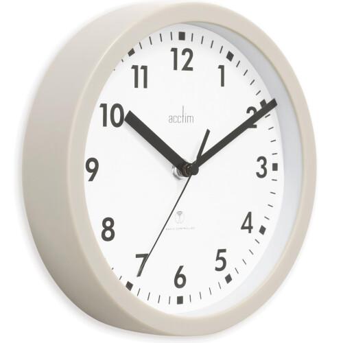 Acctim Acctim 74667 Nardo 20cm Radio Controlled Grey Wall Clock 2