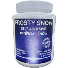 Frosty Snow - Artificial Snow Powder - Biodegradable - Self Adhesive - The Eco Friendly Alternative to Spray Can Snow