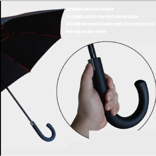 Windproof Automatic Golf Umbrella 130CM Large Coverage Storm Protection for 23 People 1