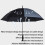 Golf Umbrella 130CM Large Windproof DoubleLayer Automatic Open Close Waterproof Burgundy 3