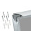 A4 Snap Frame Silver 10 Pack- Aluminium Clip Frames - Wall Mount Picture Frames - Posters Display Holder - Front Opening Picture Frame Clips 4