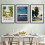 upsimples 3 Pack 50x70cm Frame, Black 50 x 70 Frame, Wall Hanging Photo Frames 2