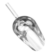 Stainless Steel Livestock Feed Scoop with Ergonomic Grip for Fast Farm and Poultry Feeding