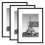 upsimples A2 Picture Frame, 3 Pack Black Photo Frame, A2 Frames 42 x 59,4cm 1